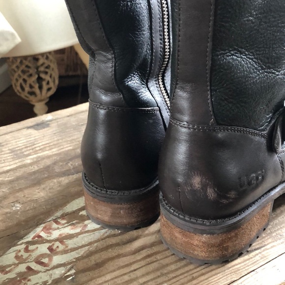 Leather Ugg Boots - Picture 9 of 16
